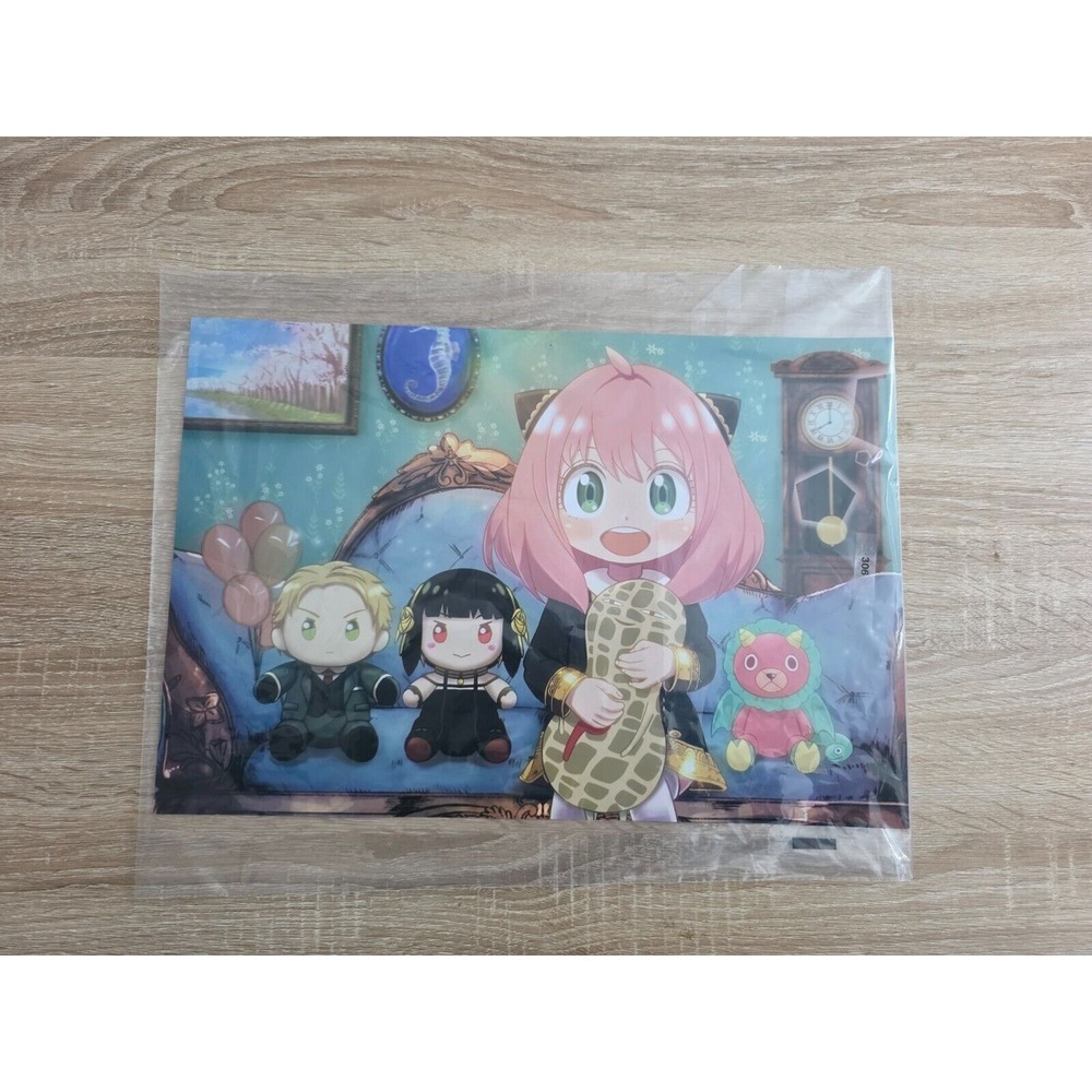 Spy x Family Anya Forger Peanut‎ Plushies Art Print Poster New Sealed